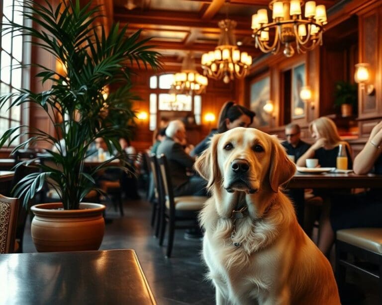Darf dein Hund mit ins Restaurant im Ferienpark?