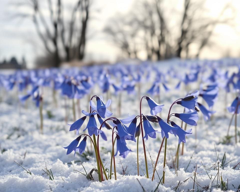 Glockenblumen frostbeständig