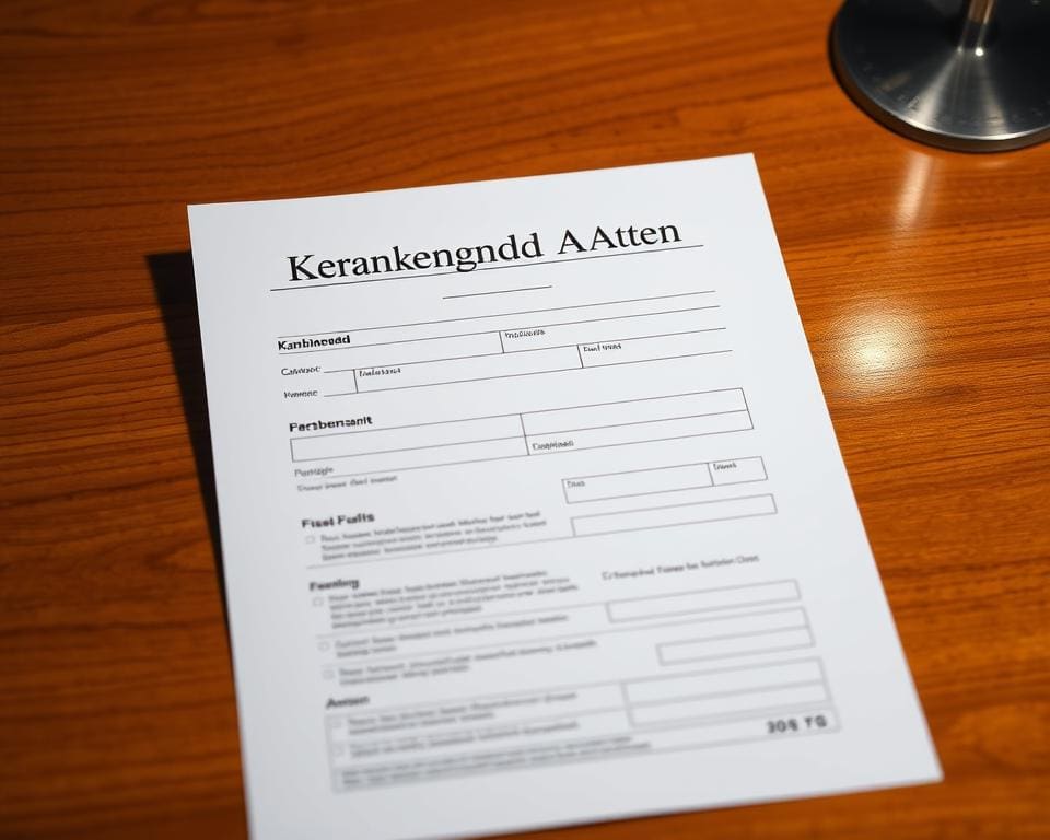 Krankengeld Antrag