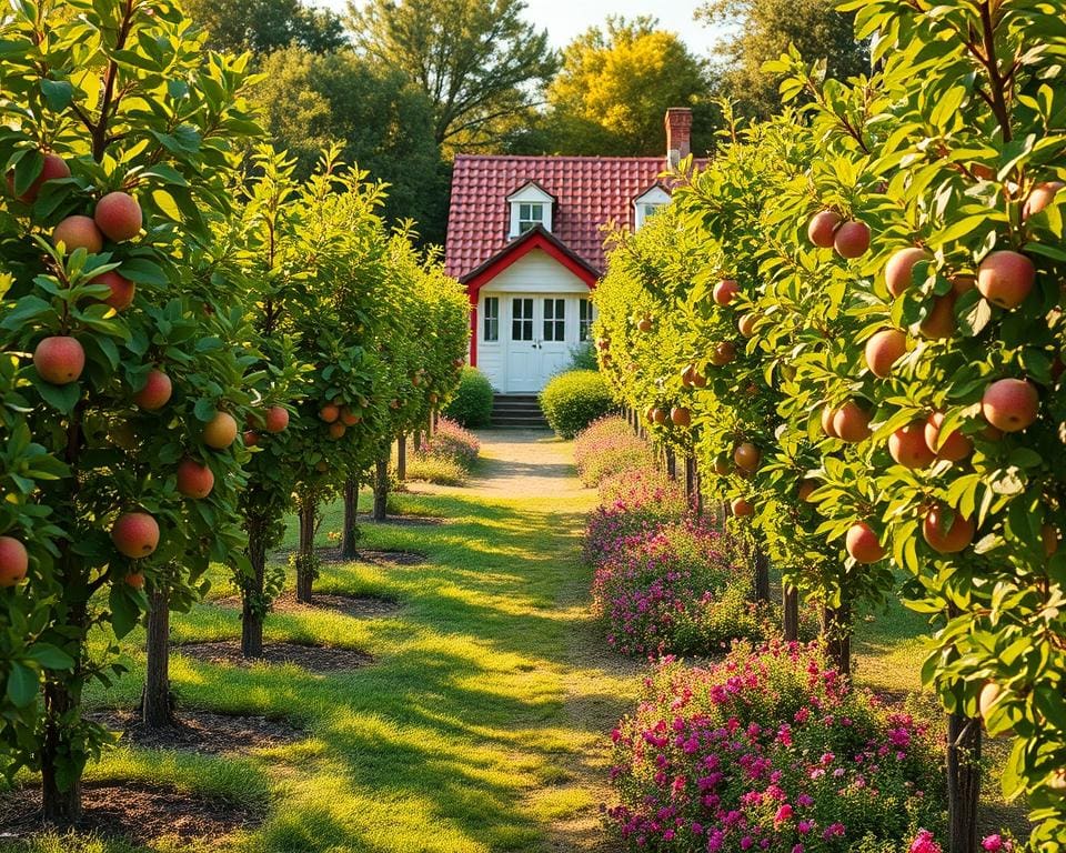 Obstbäume für kleine Gärten