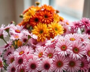 Was ist der Unterschied zwischen Astern und Chrysanthemen?