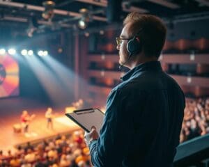 Was tut ein Stage-Manager bei Konzerten?