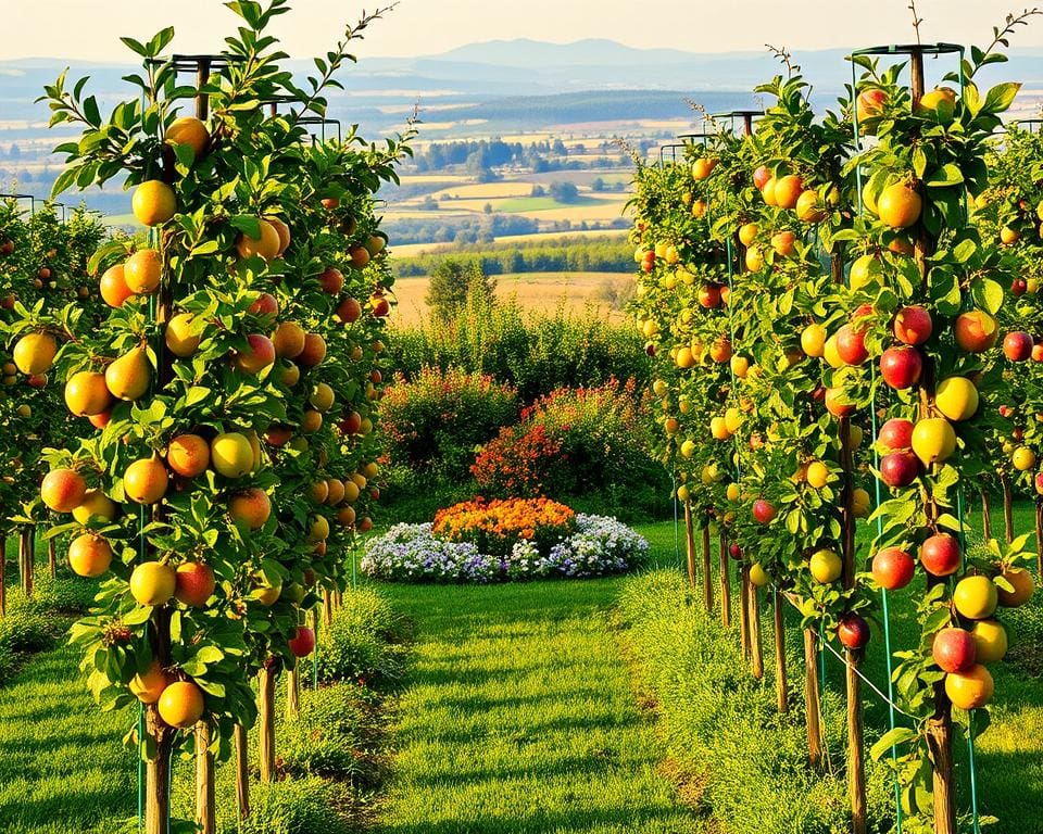 Welche Obstsorten gibt es als Spalierbaum?
