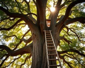 Welcher Baum eignet sich für eine Baumhaus-Konstruktion?