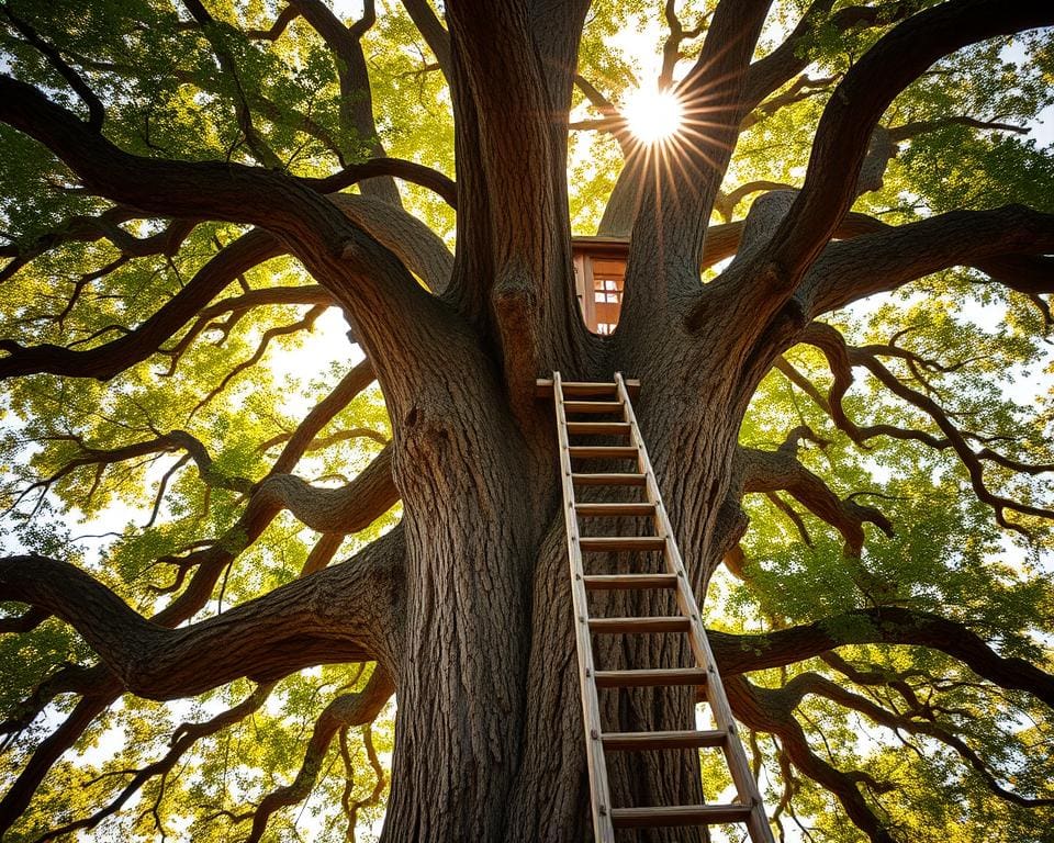Welcher Baum eignet sich für eine Baumhaus-Konstruktion?
