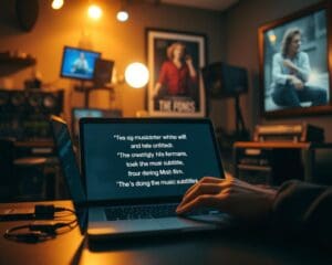 Wie erstellt man Untertitel für Musikfilme?