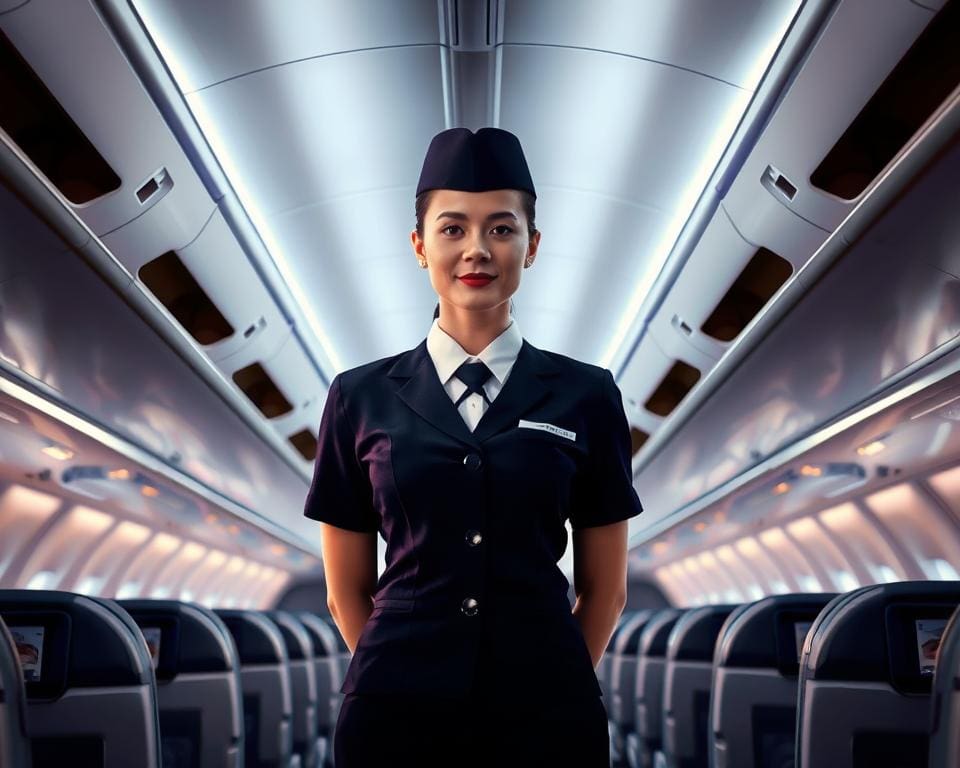Wie wird man Kabinenchef bei einer Airline?