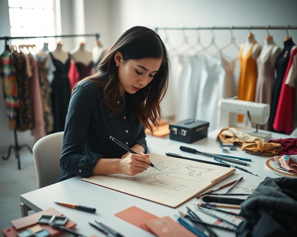 Berufswunsch Modedesigner – zwischen Skizze und Stoff