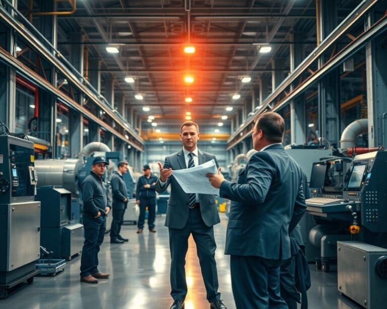 Die Verantwortung eines Projektleiters im Maschinenbau