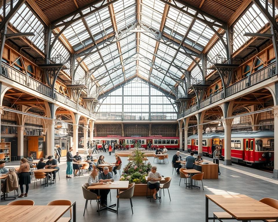 Nachhaltige Umnutzung von Bahnhöfen