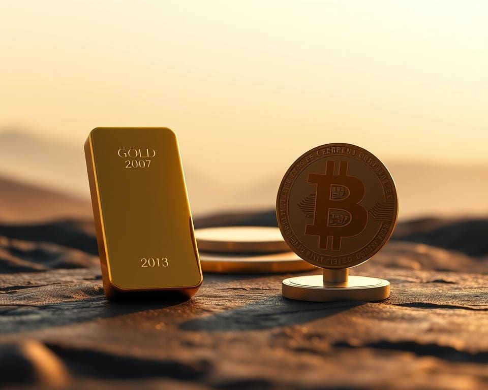 Sicherheit von Gold und Bitcoin