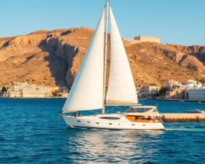 Welche Route ist ideal für Rhodos-Yachtcharter?