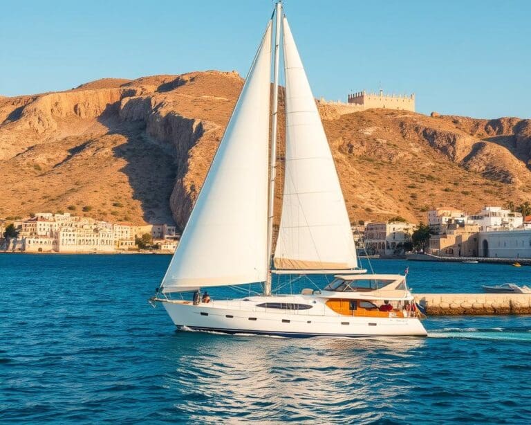 Welche Route ist ideal für Rhodos-Yachtcharter?