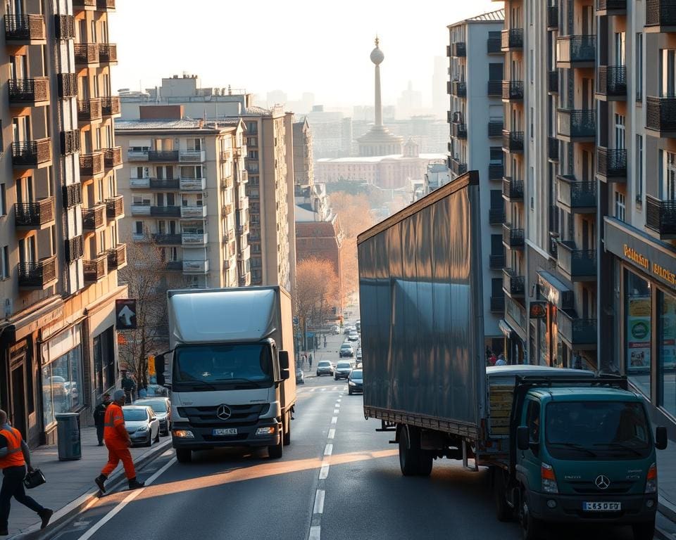 Wie funktioniert ein Umzug mit LKW in Berlin?