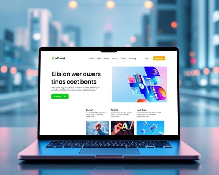 Wie generiert KI automatisch Landingpages?