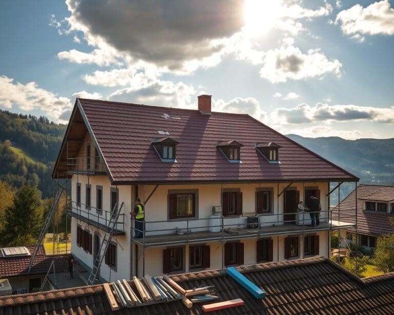 Wie läuft eine Dachreparatur in Oberösterreich ab?