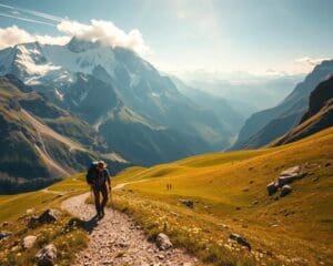 Wie plant man eine Reise zu Fuß durch die Alpen?