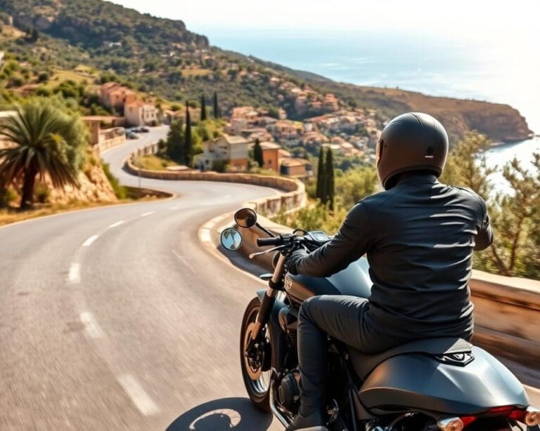 Wie reist man allein mit Motorrad durch Südeuropa?