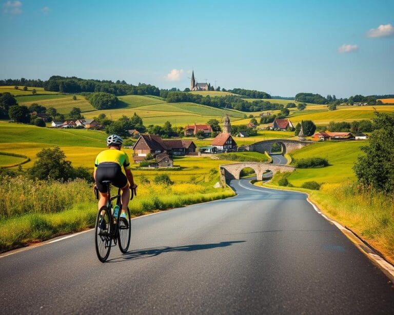 Wie reist man mit dem Fahrrad durch Belgien?