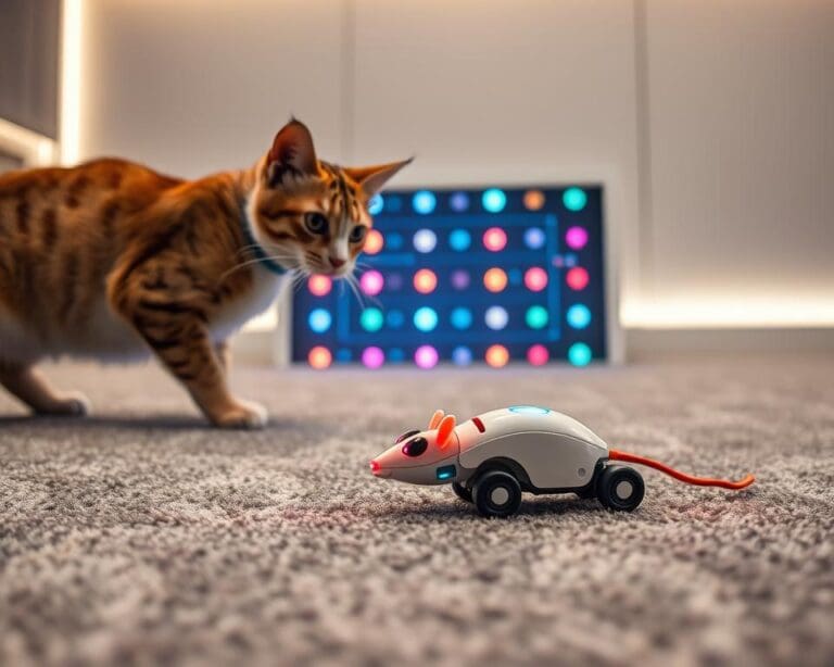 Elektronisches Katzenspielzeug für neugierige Entdecker