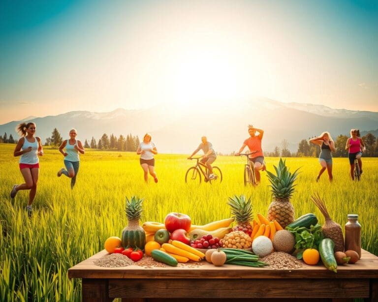 Gesunde Ernährung für ein aktives und vitales Leben
