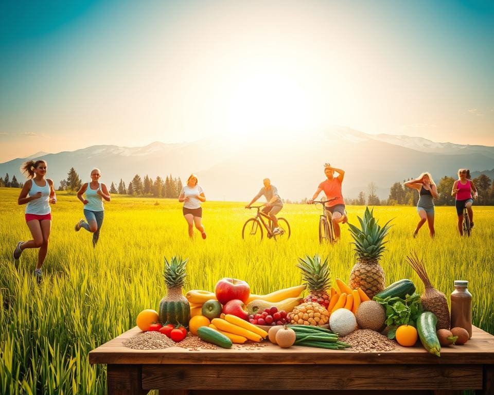 Gesunde Ernährung für ein aktives und vitales Leben