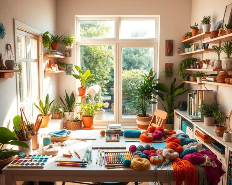 Inspiration für kreative Hobbys zu Hause