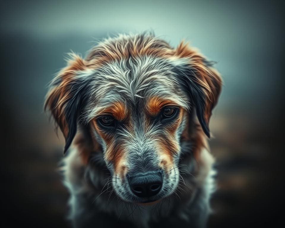 Tiertrauer Hund