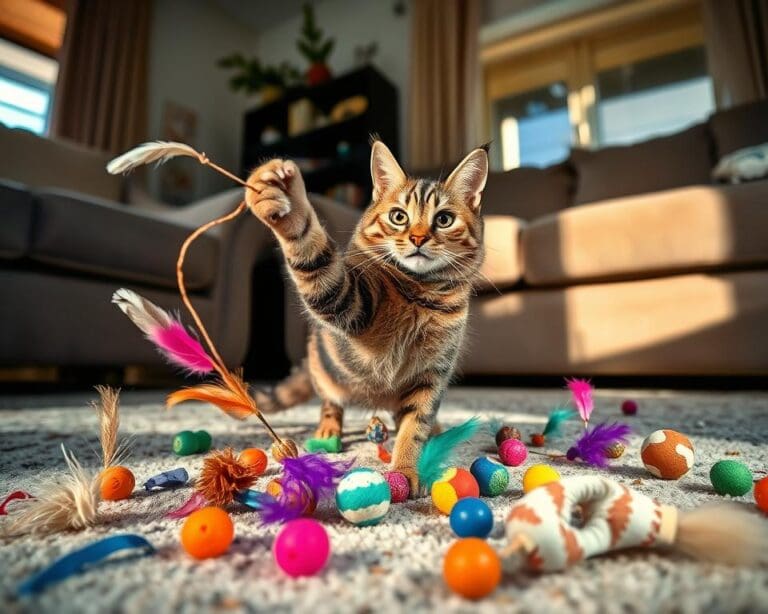 Welche Katzenspielzeuge vertreiben Langeweile am schnellsten?