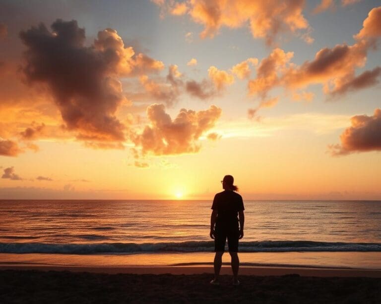 Wie genießt du Sonnenuntergänge an der Nordsee?