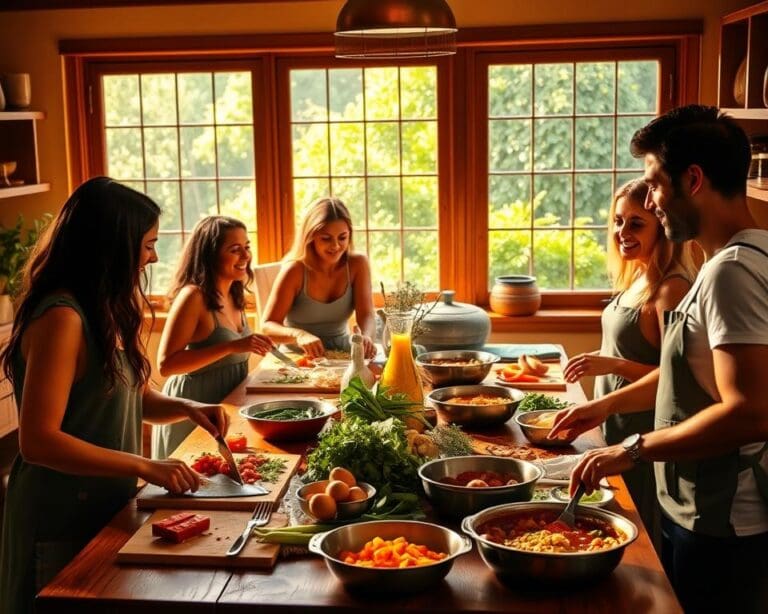 Welche Vorteile hat gemeinsames Kochen?
