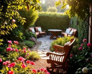 Wie mache ich meinen Garten gemütlich?