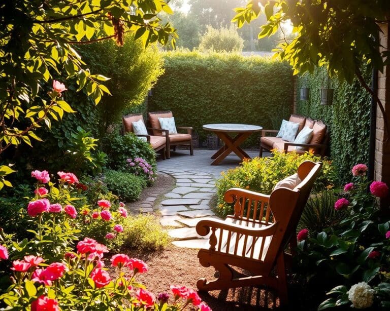 Wie mache ich meinen Garten gemütlich?
