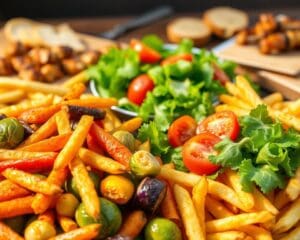 Was passt zu Pommes gesund?