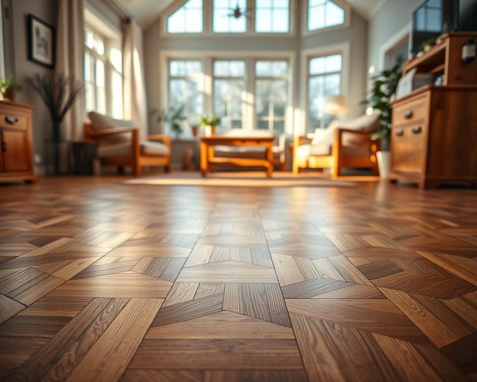 Wie kombinierst du Fussbodenheizung mit Parkett?