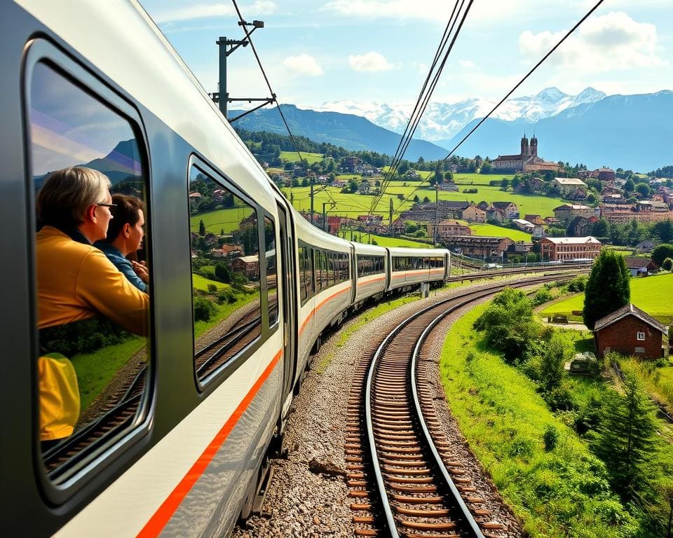 Wie reist man mit dem Zug durch Europa?