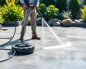 Warum ist Tiefenreinigung für Terrassenplatten entscheidend?