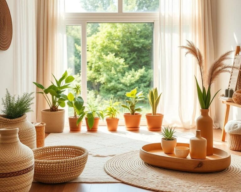 Was sind nachhaltige Ideen für Wohnaccessoires?