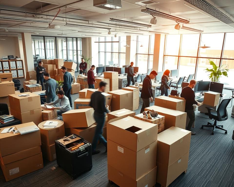 Wie läuft ein Firmenumzug in Deutschland strukturiert ab?