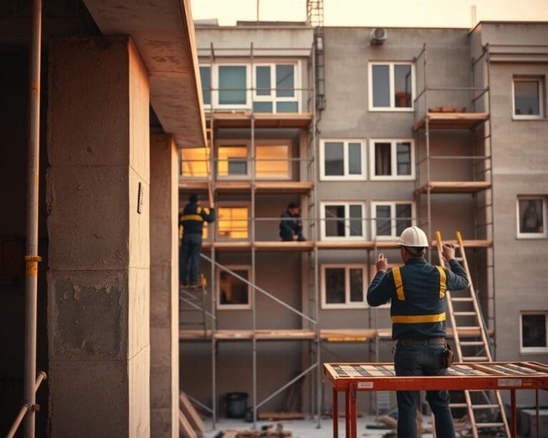 Wie plant ein Bauunternehmen sichere Sanierungen?