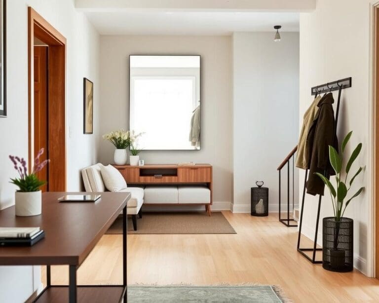 Wie richtest du den Eingangsbereich funktional ein?