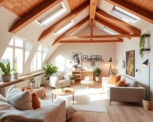 Wie wird eine Dachgeschosswohnung wohnlicher?