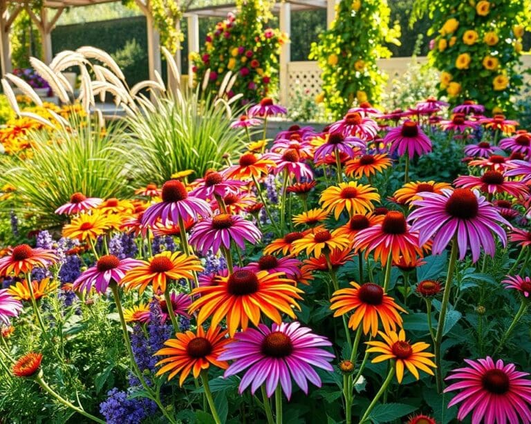 Beetgestaltung mit Stauden für dauerhafte Blüte