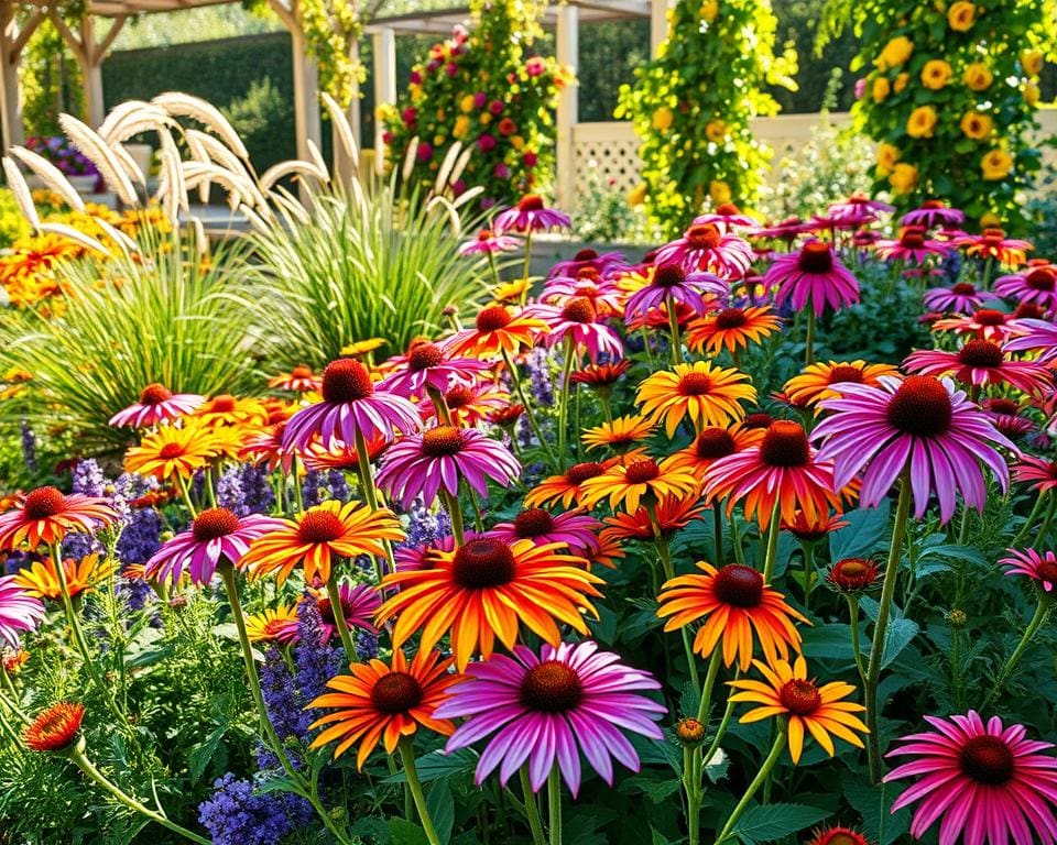 Beetgestaltung mit Stauden für dauerhafte Blüte