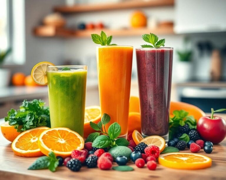 Gesunde Getränke für mehr Vitalität