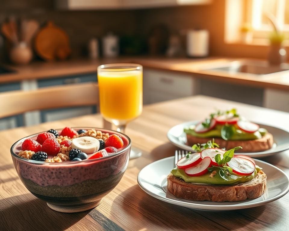 Leichte Rezepte für einen gesunden Start in den Tag