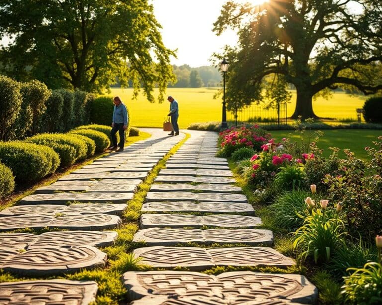 Trittfeste Gartenwege für mehr Struktur im Außenbereich