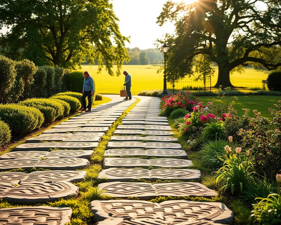 Trittfeste Gartenwege für mehr Struktur im Außenbereich