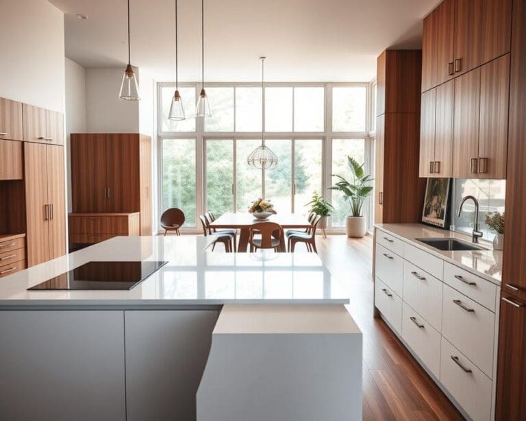Wie richtet man eine offene Küche ein?