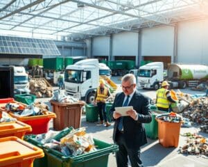 Wie unterstützt ein Entsorgungslogistiker?